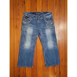 Red Pepper Jeans Mens 42 x 28 Vintage Japanese Street Wear Distressed Y2K